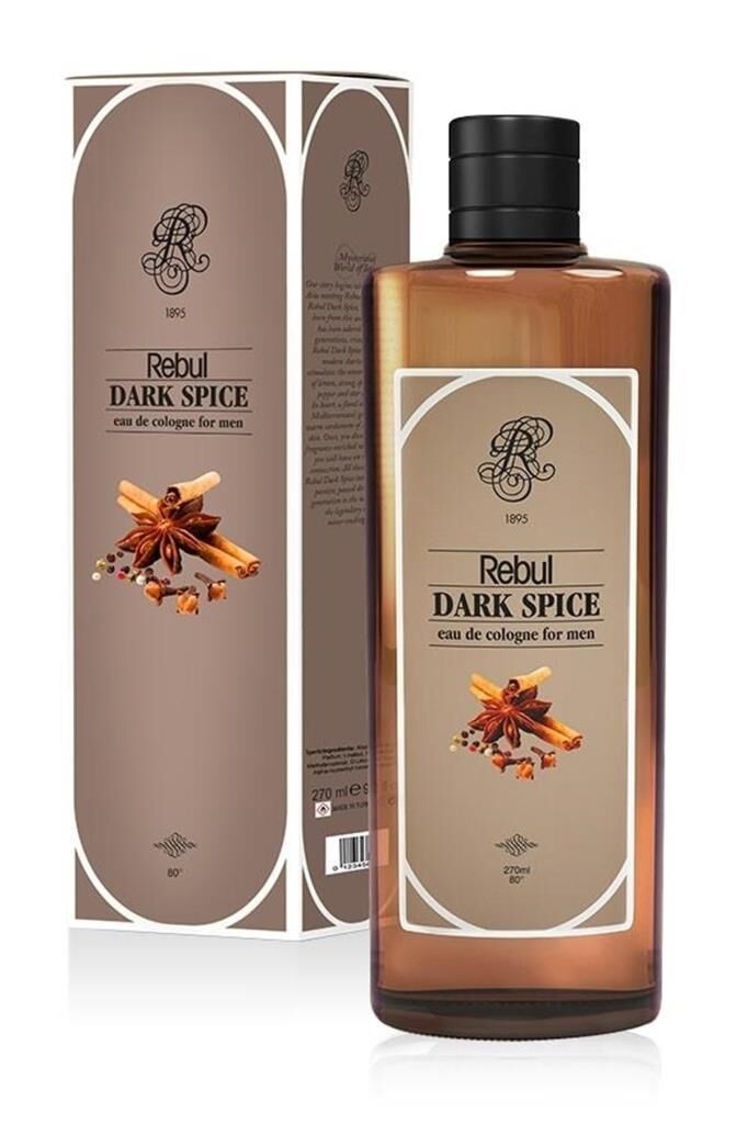 Rebul Dark Spice Kolonyası Cam Şişe 270 ml