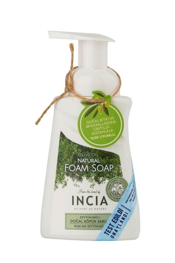 Incia Köpük Sabun Doğal Zeytinyağlı 200 ml