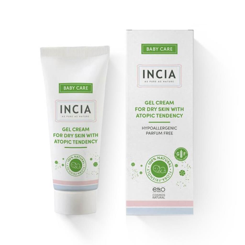 Incia Kuru, Atopik Cilt İçin Jel Krem Doğal 50 ml