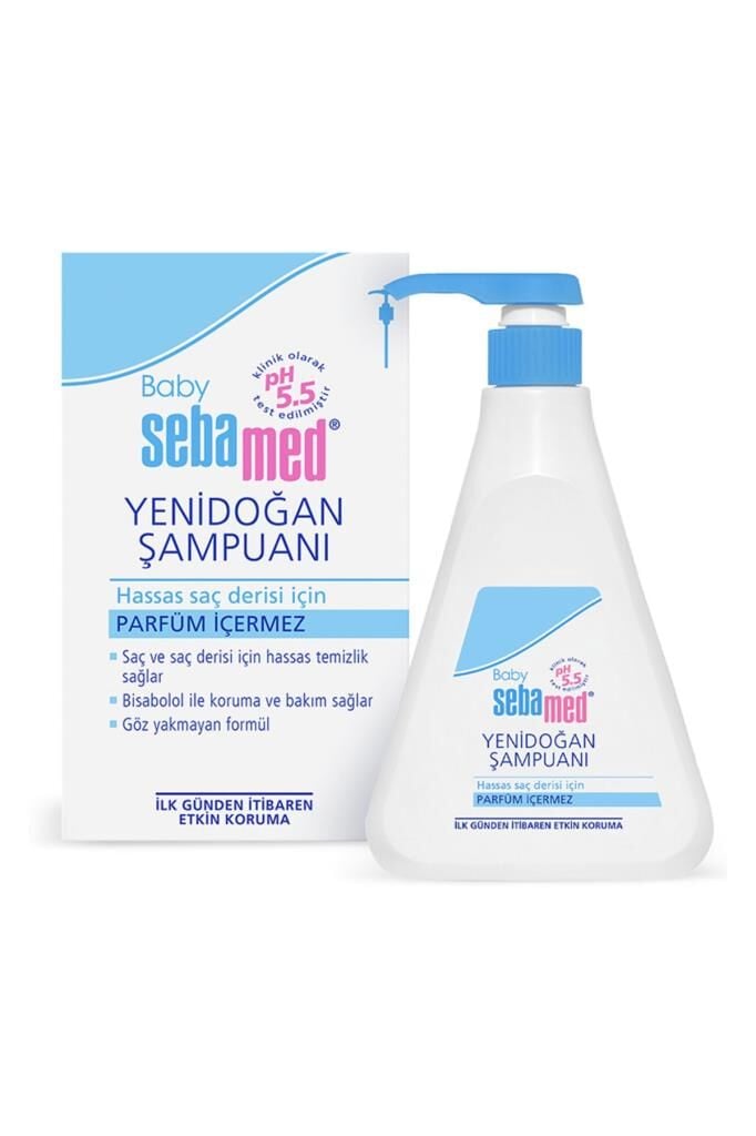 Sebamed Baby Yenidoğan Şampuanı Hassas Saç Derisi için Parfümsüz 500 ml