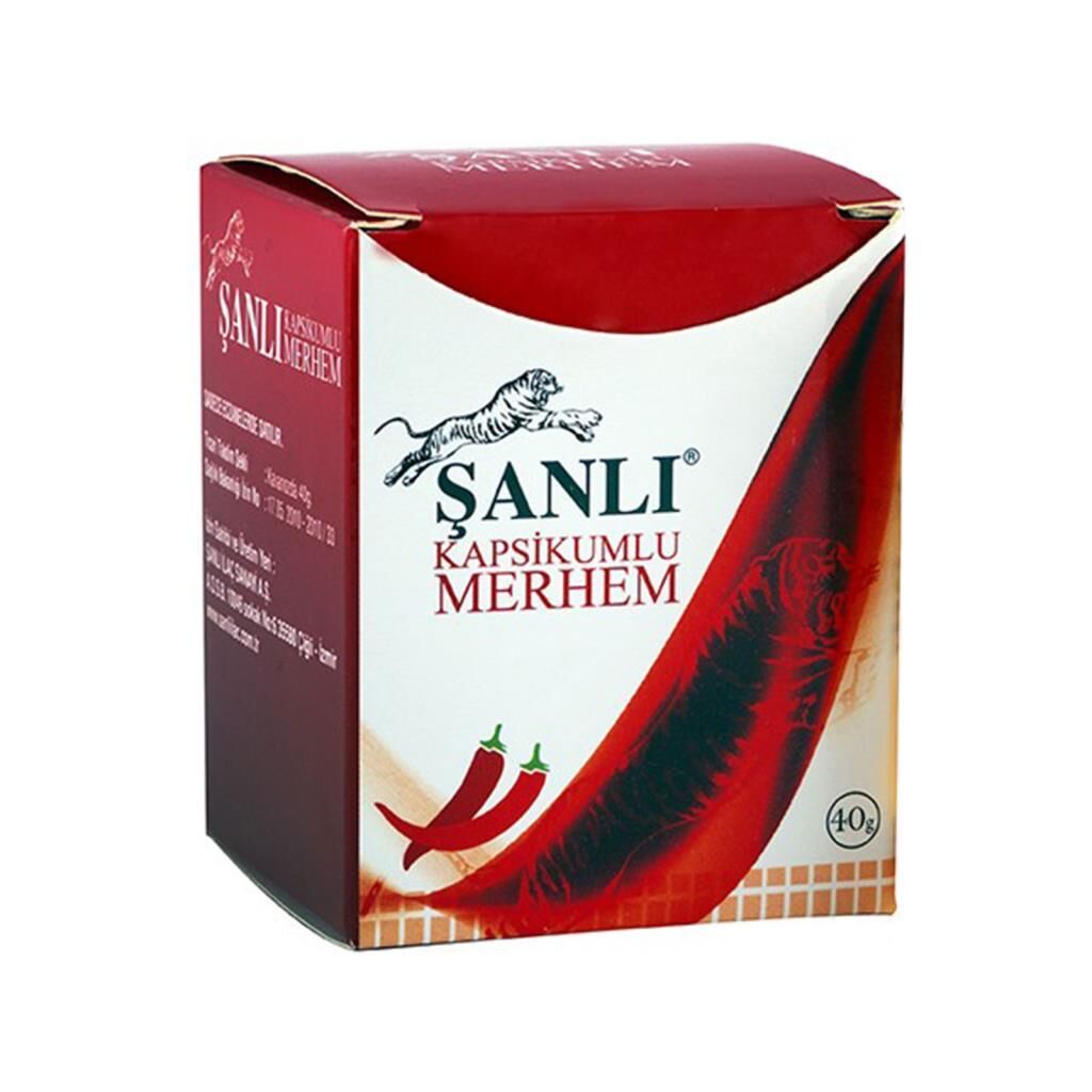 Şanlı Kapsikumlu Merhem 40 g