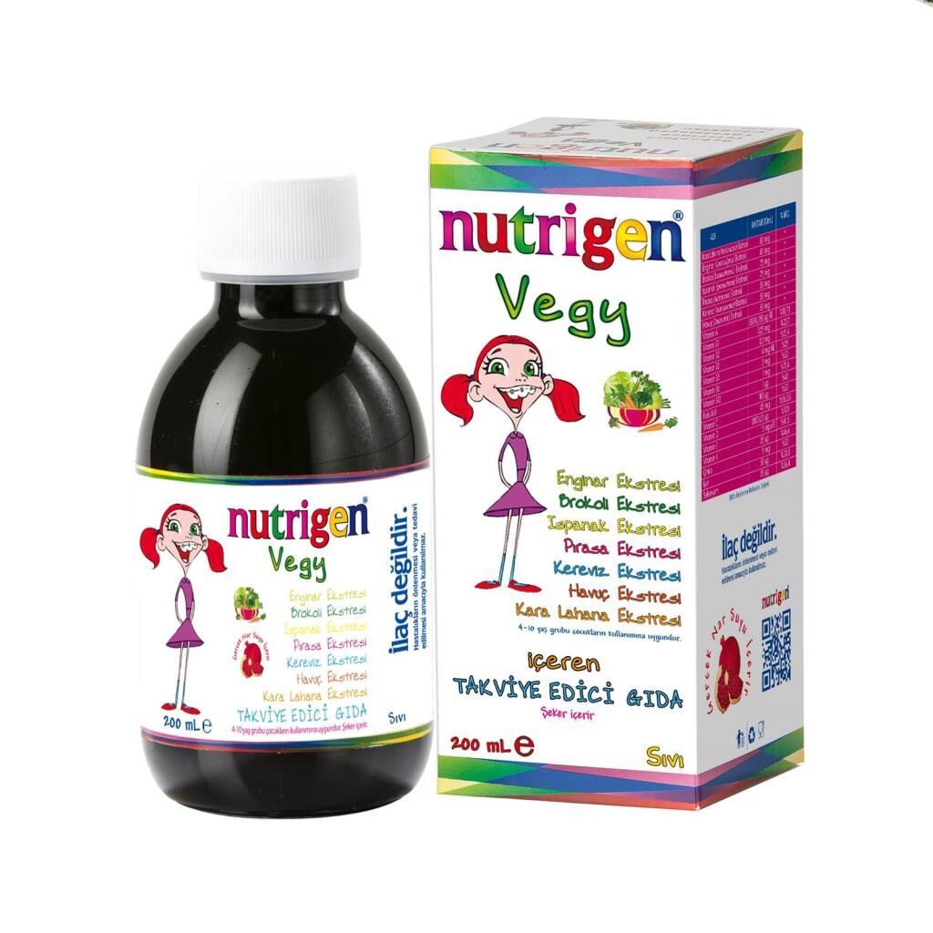 Nutrigen Vegy Şurup 200 ml