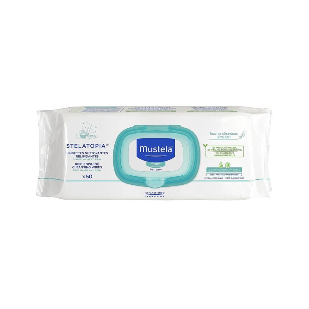 Mustela Islak Mendil Çok Kuru Cilt 50 li