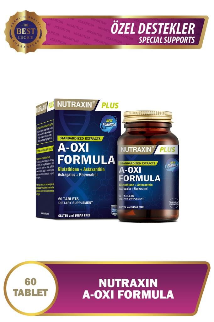 Nutraxin Plus A-Oxi Formula 60 Tablet
