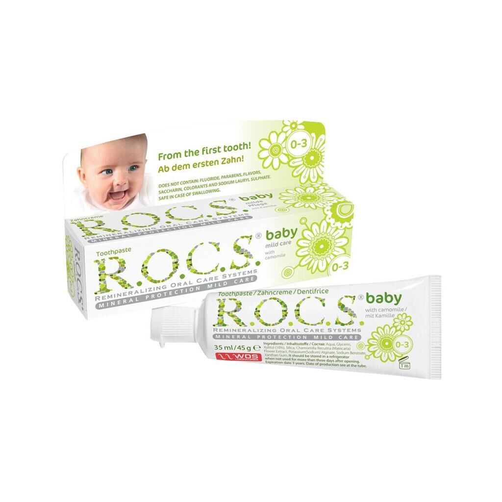 R.O.C.S. Diş Macunu Baby 0-3 Yaş 35 ml
