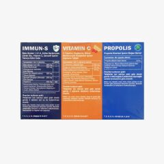 Nutraxin Kış Paketi - Immun-S, Propolis, Vitamin C