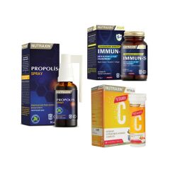 Nutraxin Kış Paketi - Immun-S, Propolis, Vitamin C