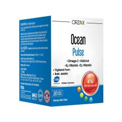 Ocean Pulse Omega 3 Balık Yağı 30 Kapsül