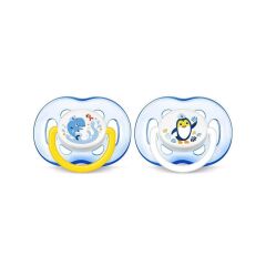 Avent Emzik 18 Ay+ Isırmaya Dayanıklı Desenli 2 li
