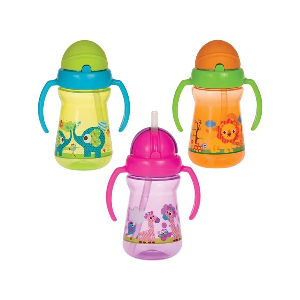Bebedor Pipetli Mini Alıştırma Bardağı 9+ Ay 180 ml (Kapaklı)