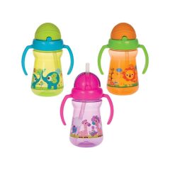Bebedor Pipetli Mini Alıştırma Bardağı 9+ Ay 180 ml (Kapaklı)