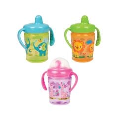 Bebedor Sert Uçlu Alıştırma Bardağı 6+ Ay 270 ml (Kapaklı)