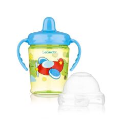 Bebedor Sert Uçlu Alıştırma Bardağı 6+ Ay 270 ml (Kapaklı)