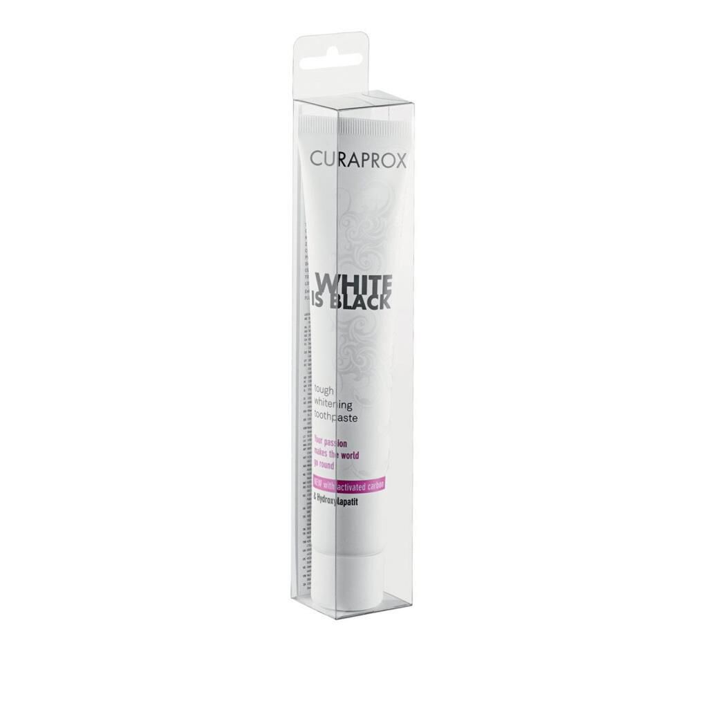 Curaprox White is Black Aktif Karbonlu Siyah Diş Macunu 90 ml