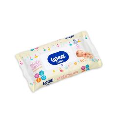 Wee Baby Yeni Doğan Islak Havlu Mendil 40 lı Pamuklu