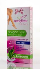 MarieFlore Sir Ağda Bantı Krm Cilt Aloe Vera 41 li