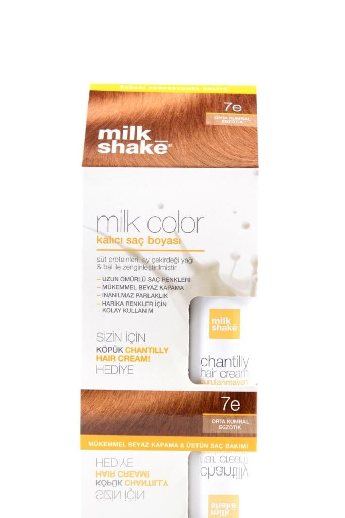 Milk Shake Saç Boyası No: 7e Orta Kumral Egzotik