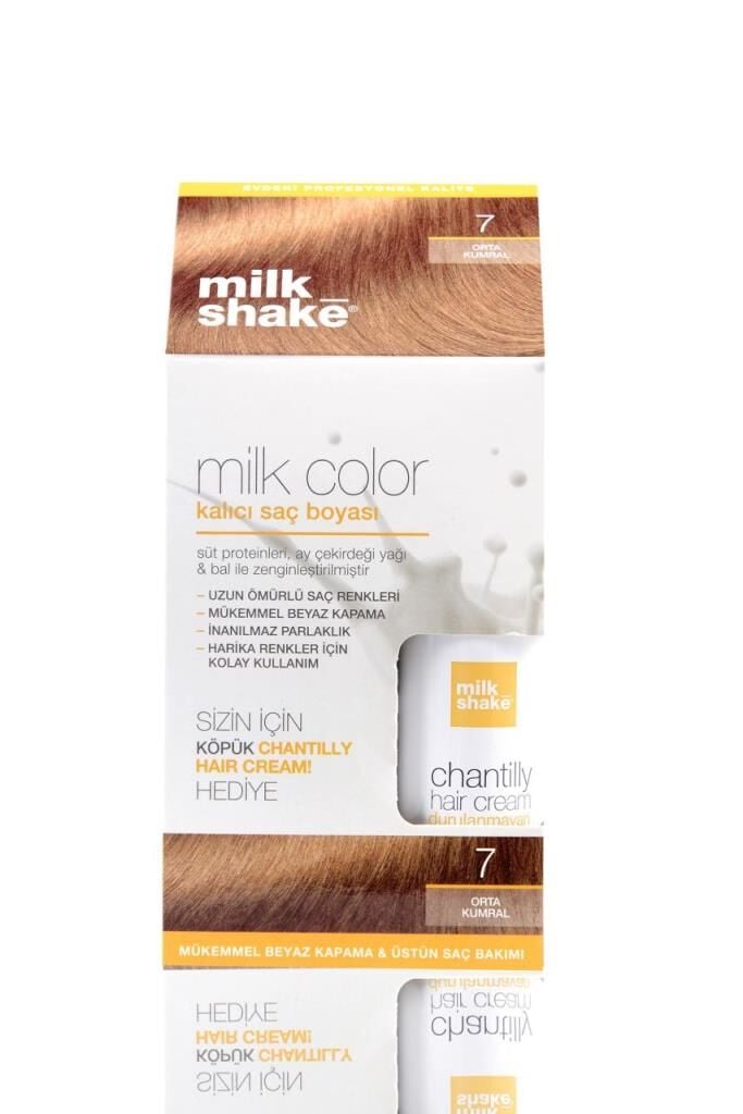 Milk Shake Saç Boyası No: 7 Orta Kumral