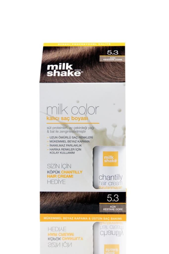 Milk Shake Saç Boyası No: 5.3 Açık Kestane Dore