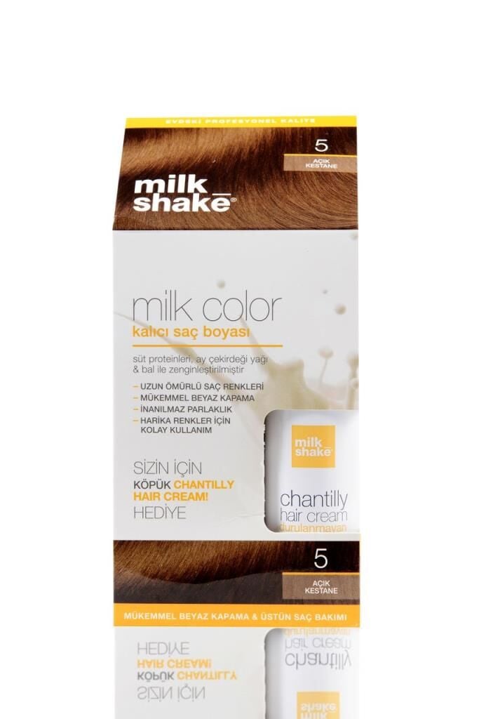 Milk Shake Saç Boyası No: 5 Açık Kestane