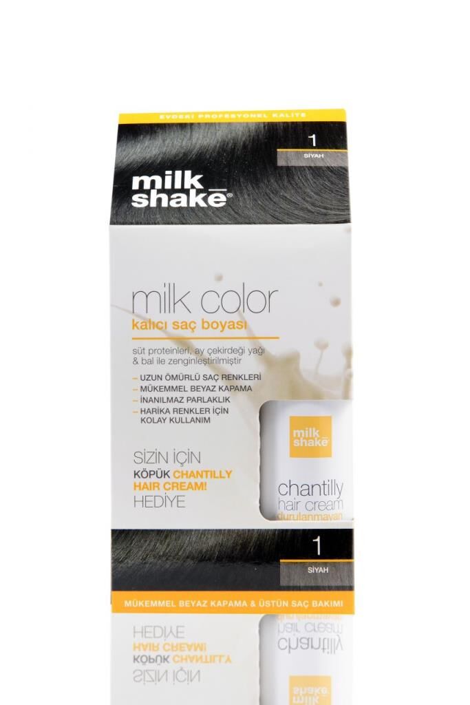 Milk Shake Saç Boyası No: 1 Siyah