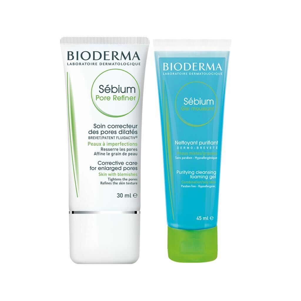 Bioderma Sebium Pore Refiner 30 ml Foaming Gel 45 ml Hediye