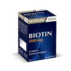 Nutraxin Biotin 2500 mcg. 50 Tablet