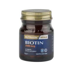 Nutraxin Biotin 2500 mcg. 50 Tablet