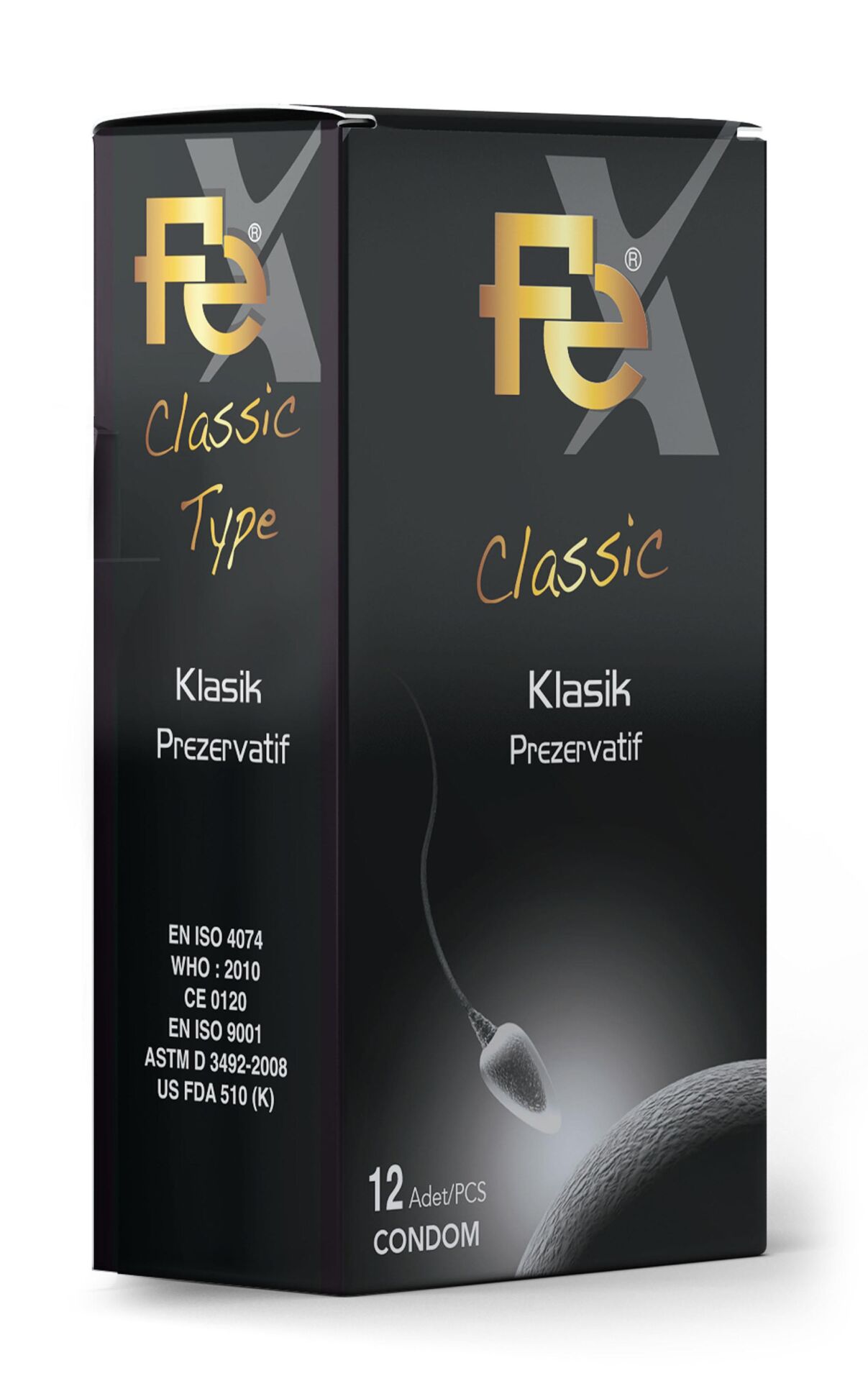 Fe Prezervatif Klasik 12 li