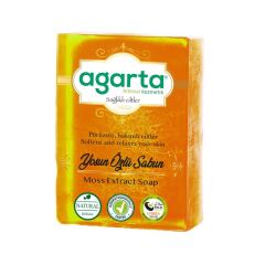 Agarta Doğal Yosun Özlü Sabunu 150 g El Yapımı