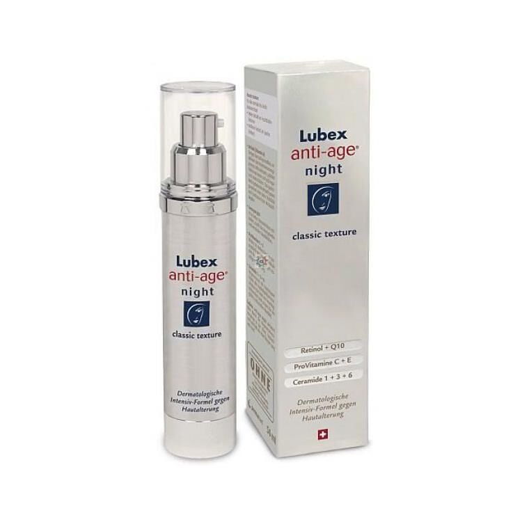 Lubex Anti-Age Night Classic Gece Kremi Karma Cilt 50 ml