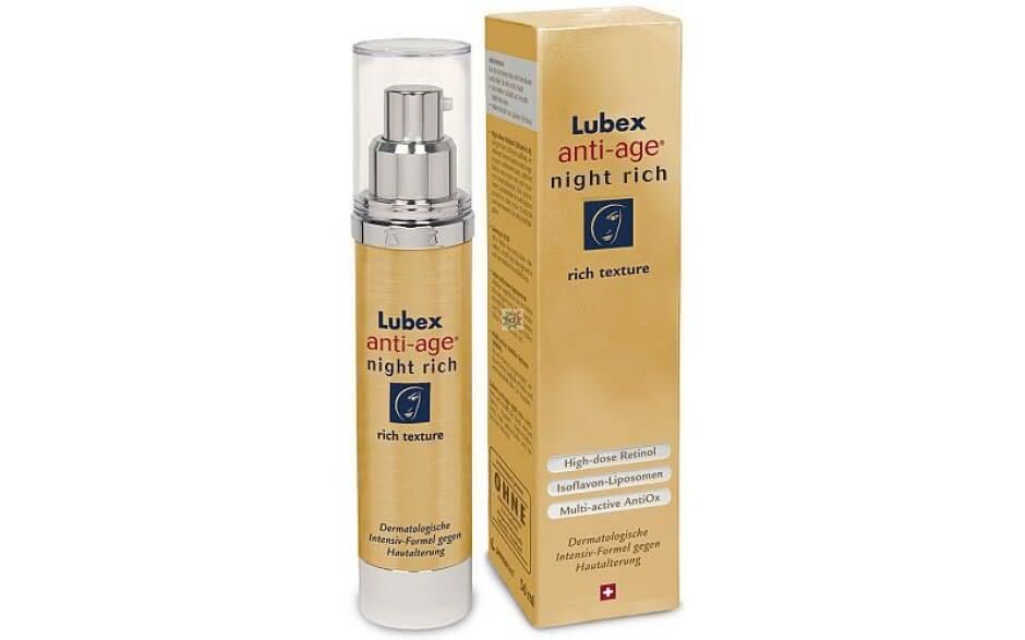 Lubex Anti-Age Gece Kremi Kuru ve Olgun Cilt 50 ml