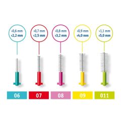 Curaprox Arayüz Fırçası Intro Set 5 Adet No: 06-11