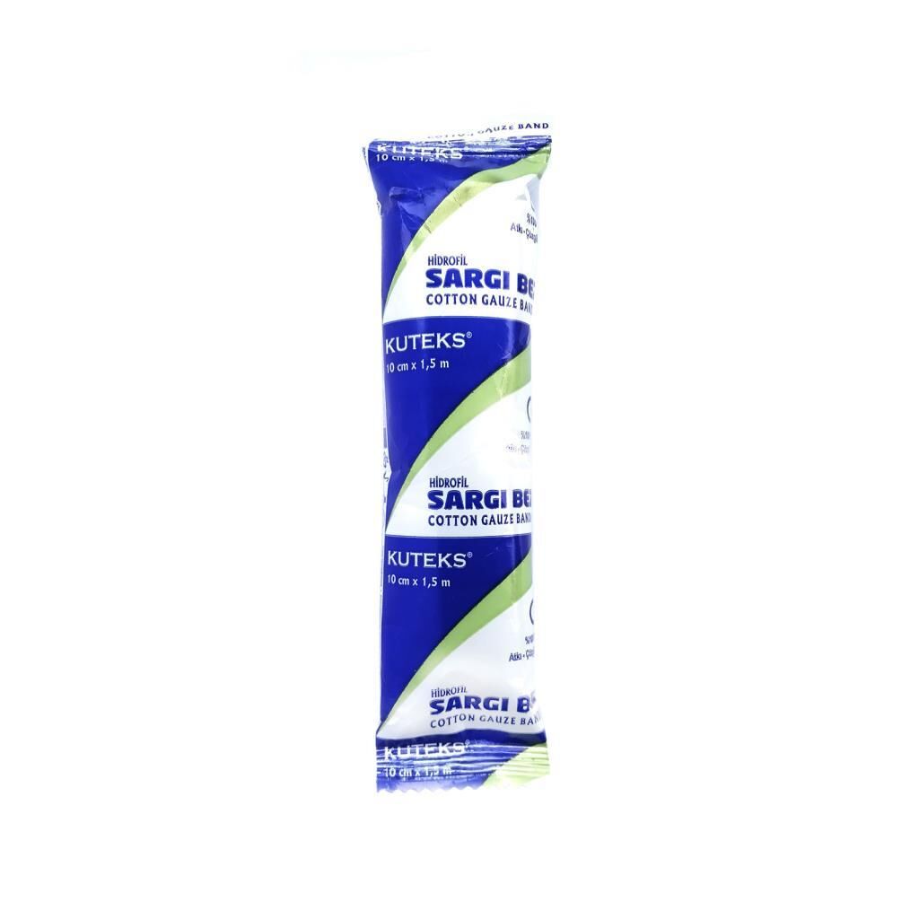 Kuteks %100 Hidrofil Sargı Bezi 10 cm x1,5 m