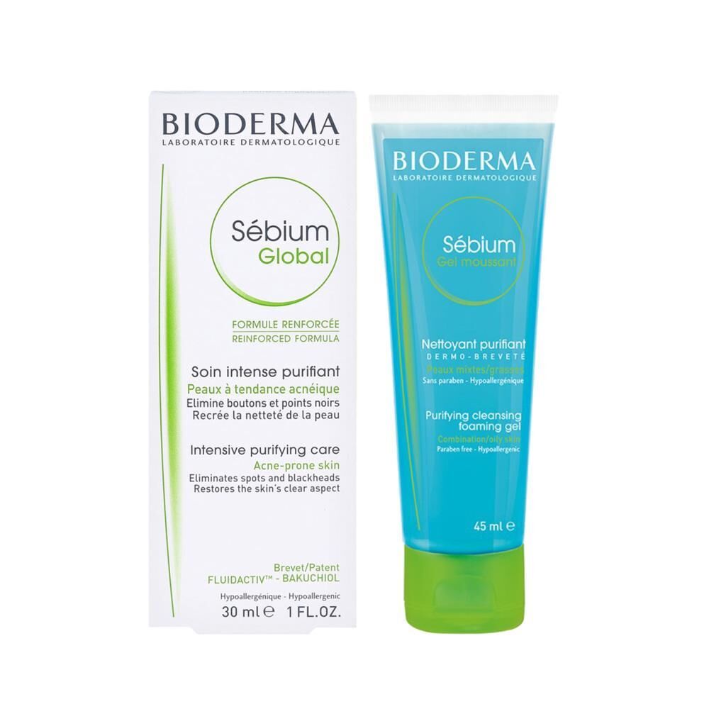 Bioderma Sebium Global 30 ml + Yıkama Jeli 45 ml Hediye