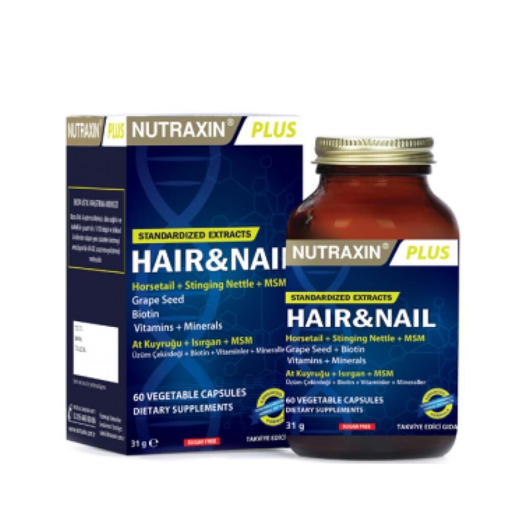 Nutraxin Hair & Nail 60 Kapsül