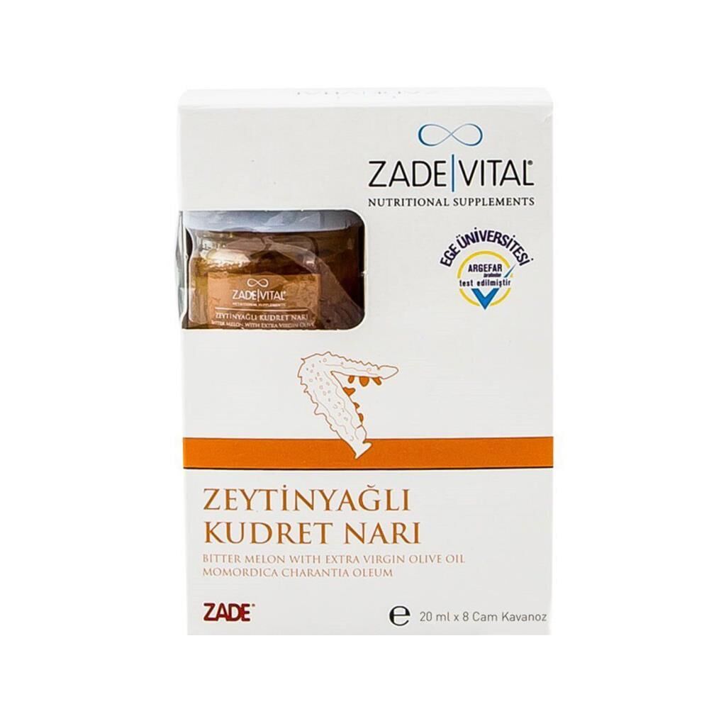 Zade Vital Zeytinyağlı Kudret Narı 20 ml 8 li