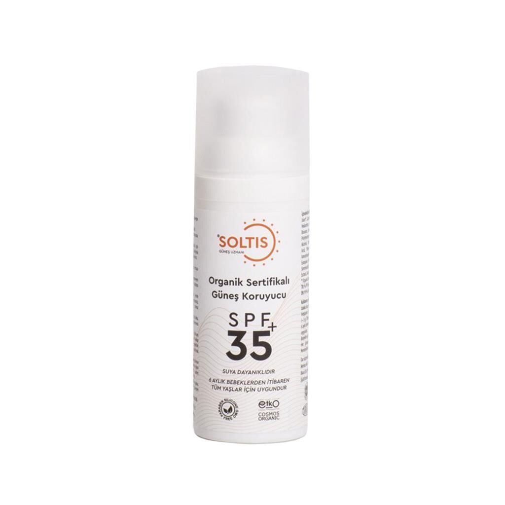 Soltis Organik Spf35+ Güneş Koruyucu Krem 50 ml