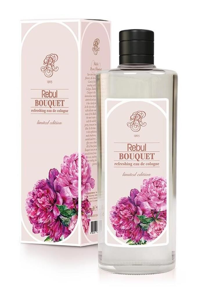 Rebul Bouquet (Şakayık Çiçeği) Kolonyası Cam Şişe 270 ml