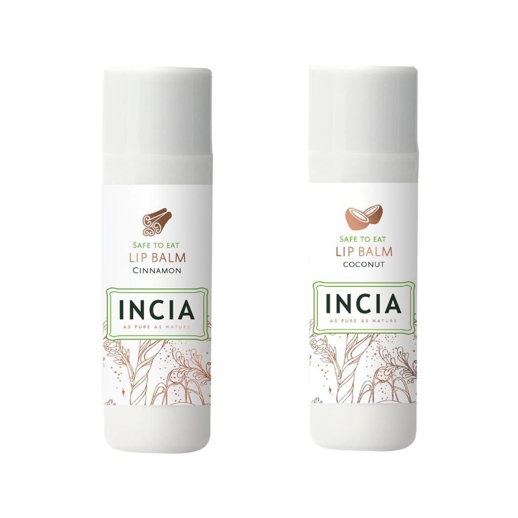 Incia Lip Balm Cinnamon 6 gr 1 adet - Coconut 1 adet 1 Alana 1 Bedava