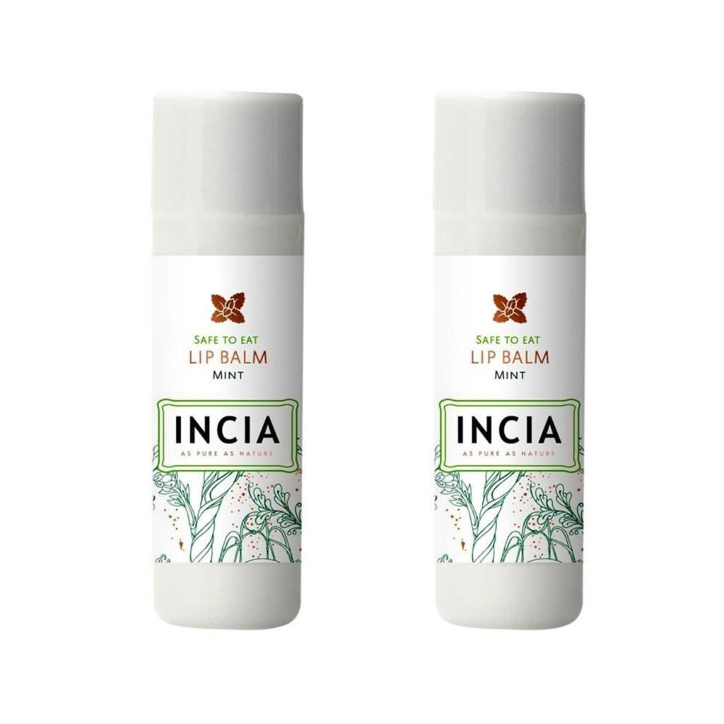 Incia Lip Balm Mint 6 gr 2 adet 1 Alana 1 Bedava