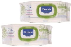 Mustela Islak Mendil Zeytinyağlı 50 li 2 Paket