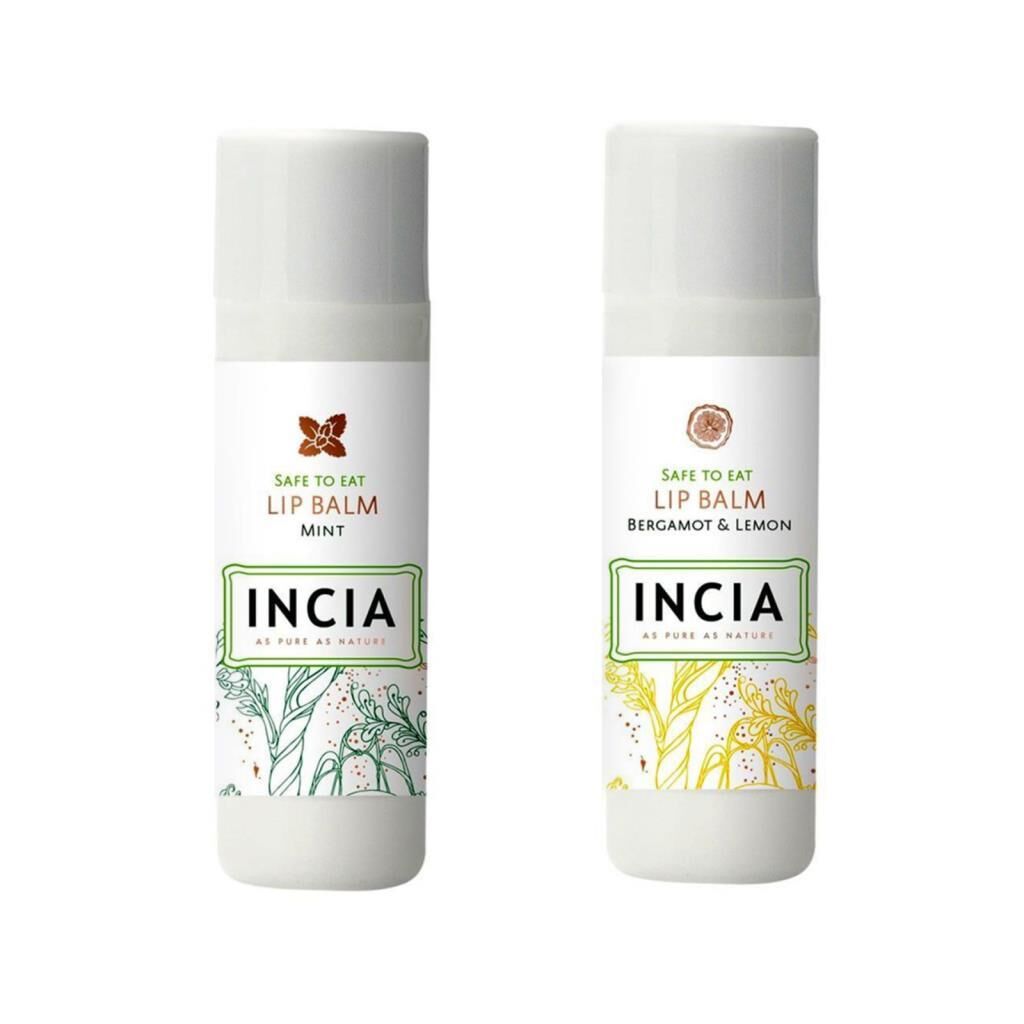 Incia Lip Balm Mint 6 gr 1 adet - Bergamot Lemon 1 adet 1 Alana 1 Bedava