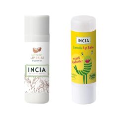 Incia Lip Balm Coconut 6 gr 1 adet - Kids Lemon 1 adet 1 Alana 1 Bedava