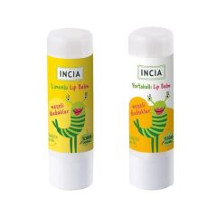 Incia Lip Balm Kids Lemon 6 gr 1 adet - Kids Orange 1 adet 1 Alana 1 Bedava