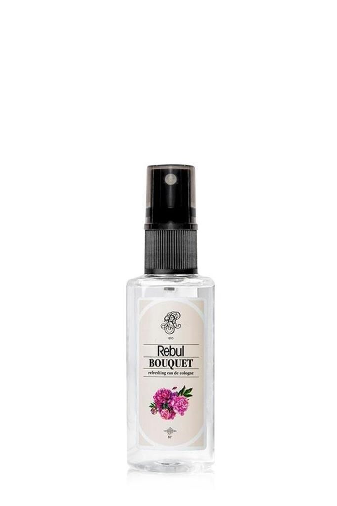 Rebul Bouquet (Şakayık Çiçeği) Kolonya Spreyli PVC Şişe 50 ml