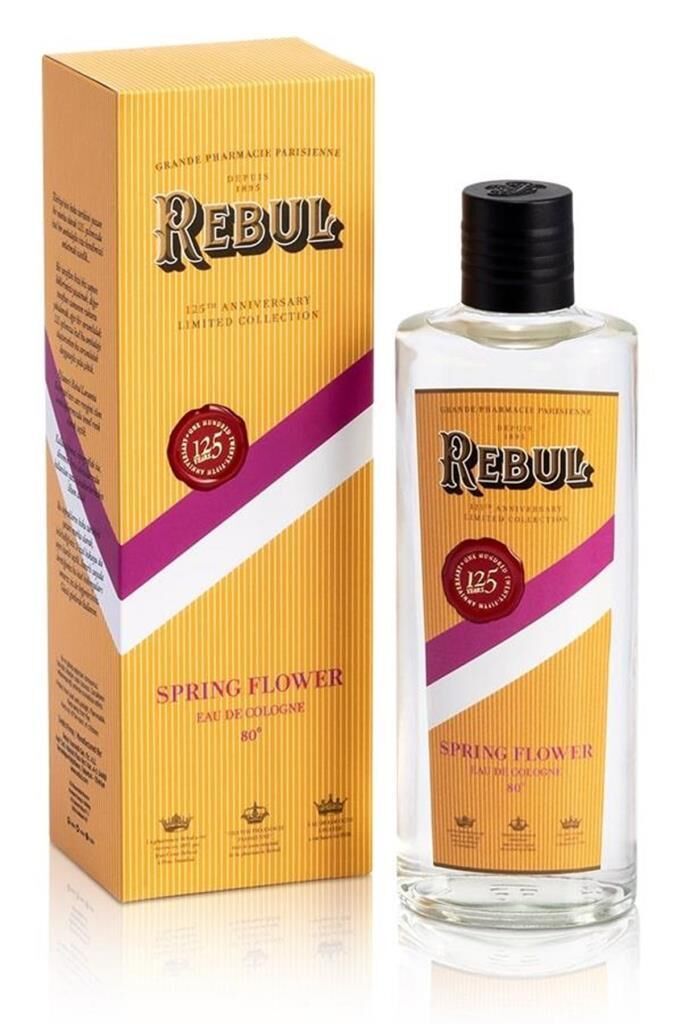 Rebul Spring Flower 125 Yıl Hatıra Kolonya Cam Şişe 270 ml