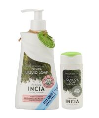 Incia Zeytinyağlı Sıvı Sabun Hassas Cilt 250 ml ve Klasik 50 ml