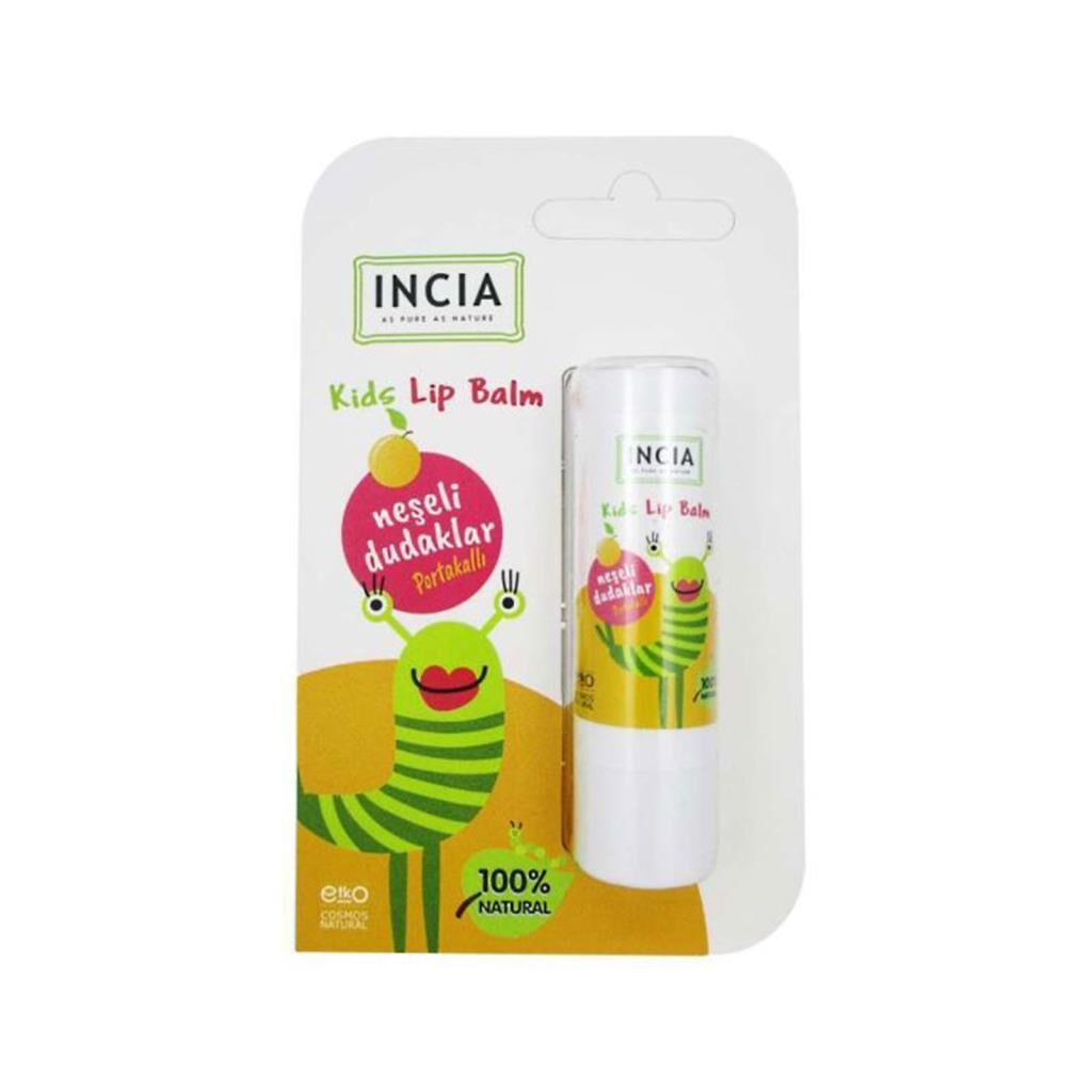 Incia Lip Balm Kids Portakallı 6 g