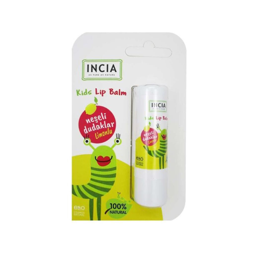 Incia Lip Balm Kids Limonlu 6 g